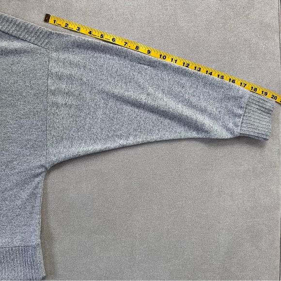 Haven Well Within Lightweight Crewneck Sweater. Small. Gray. NWT. - Picture 7 of 9